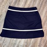 Adidas  Womens Skort Skirt Navy Blue White Stretch Clima Cool Tennis Golf Size 4 Photo 3