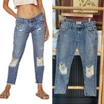 One Teaspoon One X  Free Bird Pacifica Denim Ankle Distressed Jeans - Sz 27 💛🎀 Photo 1