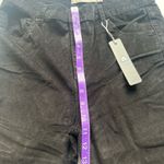 Tractr Women’s High Rise Flare Slim Fit Jeans Black Velvet Size 8 NWT Photo 10