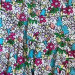 S/W/F Lush Dress Colorful Floral Midi Dress Spring Wedding Guest Formal Large Photo 9