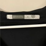 Athleta Lightweight Hooded Long Sleeve Asymmetric Hem Fit Flare Dress X-Small Photo 6