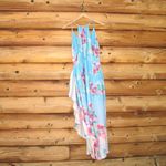 Adelyn Rae Maisy Floral Halter Midi Dress Photo 6