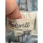 Madewell  Paperbag Classic Straight Broomfield Wash Blue Jeans Women's Size 30 Photo 6