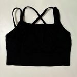 Rae Dunn “Sweat” Strappy Stretch Sports Bra Photo 2