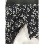 Alyx Womens Floral Flutter Short Sleeve Sheath Dress Black Size‎ 14 NWT Modest Photo 4