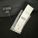 J.Crew Straight Leg Essential Pant Luster Crepe Viscose Black Classic US 10 NWT Photo 11