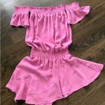 Amanda Uprichard  Dress Pink Silk Photo 0