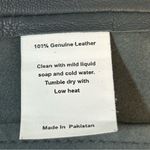 Jakett JKT NYC Alexa Jean Burnished Grey Leather Jacket Size M Gray Size M Photo 12