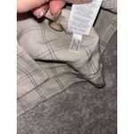 Madewell Dorset Blazer Windowpane Size S Minimalist Oversized Linen Photo 7