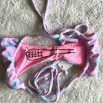 frankie's bikinis Frankie’s Bikinis Bash Terry Halter Top Tia Terry String Bottom Daisy Dream Photo 8