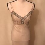 Badgley Mischka Off White Beaded Gown Photo 3
