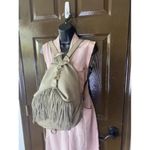 Rebecca Minkoff Stevie Julian Fringe Nubuck Gray Leather Backpack Photo 10