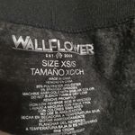 Wallflower Black & Gray Fleece Lined Leggings (XS/S) Black Photo 4