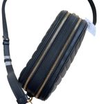 Coach Jes Crossbody Bag with Puffy Linear Quilting C1569 Black Gold Hardware Photo 9