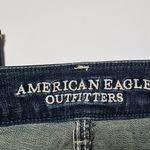 American Eagle  Sulfur Wash Midrise Straight Leg Jeans Size 4 Photo 4