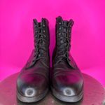 Santana Canada Brown Leather Wool Lined Lace Photo 1