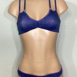 PilyQ New. Cayman stitched reversible bikini set. S-top/M-bottom Photo 0