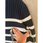 Vineyard Vines NWT Women's Roll Neck Stripe Sweater Dress Size L Merino Wool Photo 5