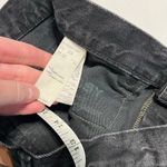 MOUSSY VINTAGE LINCOYA MINI SKIRT raw hem distressed women’s size 29 black wash Photo 5