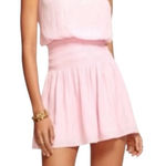 Ramy Brook  Leah One Shoulder Mini Dress MEDIUM Photo 0