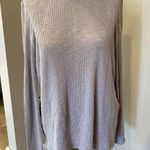 Dylan NWOT  Grey Thermal Multicolor Back Long Sleeve Top Women’s Size Large Photo 0