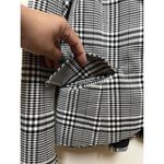 Maison d' Amelie Gingham Plaid One Button Pocket Blazer Size Medium Multiple Photo 8