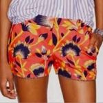 J.Crew  Hibiscus Floral Print City Shorts Photo 1