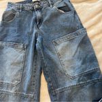 Austin landing Stylish Blue Wide Leg Jeans with Pockets Size 8 Photo 2