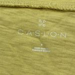Caslon : Ruched Yellow Tee Photo 3