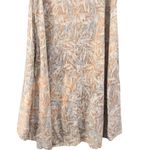 Catherines Womens Tank Dress Size 3X Linen Leaf Boho Travel Resortwear Vacation Photo 4