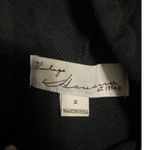 Vintage Havana Cropped Hoodie Women's Size Small Black Stars Hooded Sweatshirt Photo 2