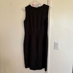 Talbots Irish Linen Black Blazer and Sleeveless Dress Set Size 4/6 Photo 6