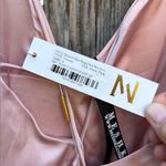 Meshki NWT Elizabeth Satin Strappy Back
Maxi Dress Dusty Pink Size Small Photo 8