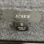 J.Crew Merino Wool Blend Open Front Cardigan Jacket Charcoal Gray Small Photo 10