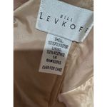 Bill Levkoff Strapless Formal Gown Champagne Brown Prom Evening Dress Women's 14 Photo 3