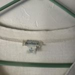 Sundance  Henley Shirt Womens Small White Crochet Lace Sleeve‎ Cottage Boho Top Photo 3