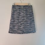 Badgley Mischka  Black and White Tweed Skirt NWT Photo 3