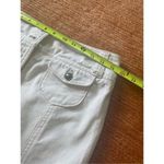 Etcetera  White Denim Cotton  High rise skirt Size 6 Photo 3