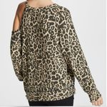 LNA |Brushed Leopard Flynn Cutout Sweater sz small Photo 2