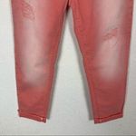 Desigual  Coral Cropped Skinny Jeans Distressed Stretch Denim EU 40 Boho Chic Photo 3