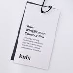 NEW Knix WingWoman Contour Wireless Molded Bra Black Size 6 32DD 34DD 32E/DDD Photo 7