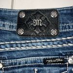 Miss Me Dark Blue Bermuda Jean Shorts size 26 Photo 7