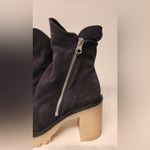 Free People  Jack Zip Boot Women’s Onyx Black Leather Size 8 Photo 3
