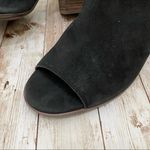 Lucky Brand Oona Black Suede Cut Out Sandals 10M Photo 9