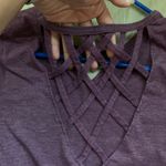 Reebok purple cross back shirt Photo 3