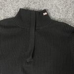 Ralph Lauren Vintage Y2K Polo Jeans Co  Women Turtleneck Sweater Black Ribbed L Photo 2