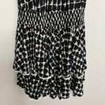 Poupette St. Barth Donna Strappy Dress Black Net Tassel Small Photo 8