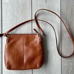 Fossil Vintage Classic Brown Leather Bag Shoulder Crossbody Purse Photo 3