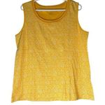 White Stag  Yellow & White Tank Top Size XL (16-18) Photo 0