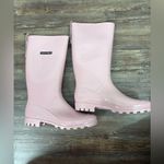 Planone Women's Tall Pink Rain Boots Waterproof Size 41/ 10 US Outdoor Barbie Photo 7